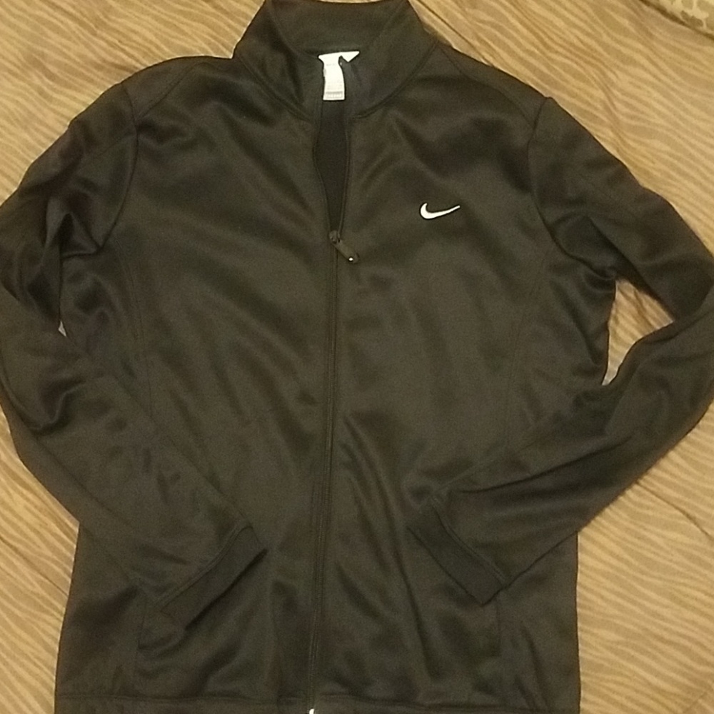 Nike golf black therma-fit zip-up jacket size M